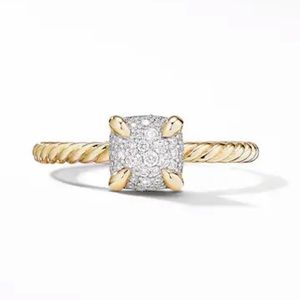 Authentic David Yurman 18k Gold Chatelaine Ring!